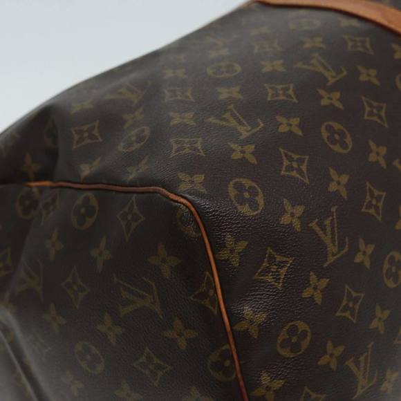 LOUIS VUITTON Monogram Keepall 60 Boston Bag M41422 LV Auth 85460 - Picture 11 of 16